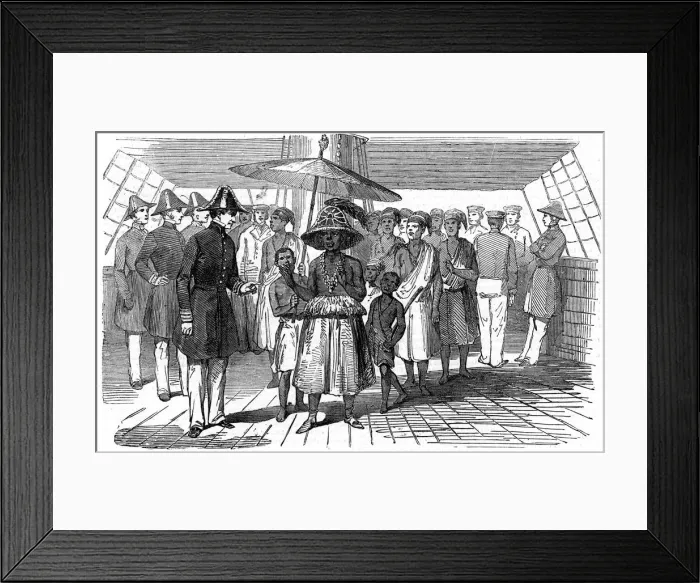 Framed Print : DUCIMO ABOARD PENELOPE