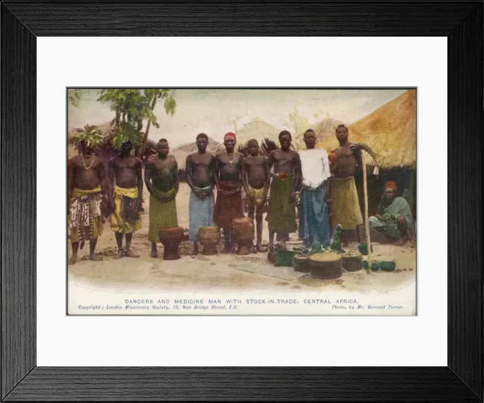 Framed Print : MEDICINE MAN & DANCERS MEDICINE MAN & DANCERS Framed Print : MEDICINE MAN & DANCERS MEDICINE MAN & DANCERS