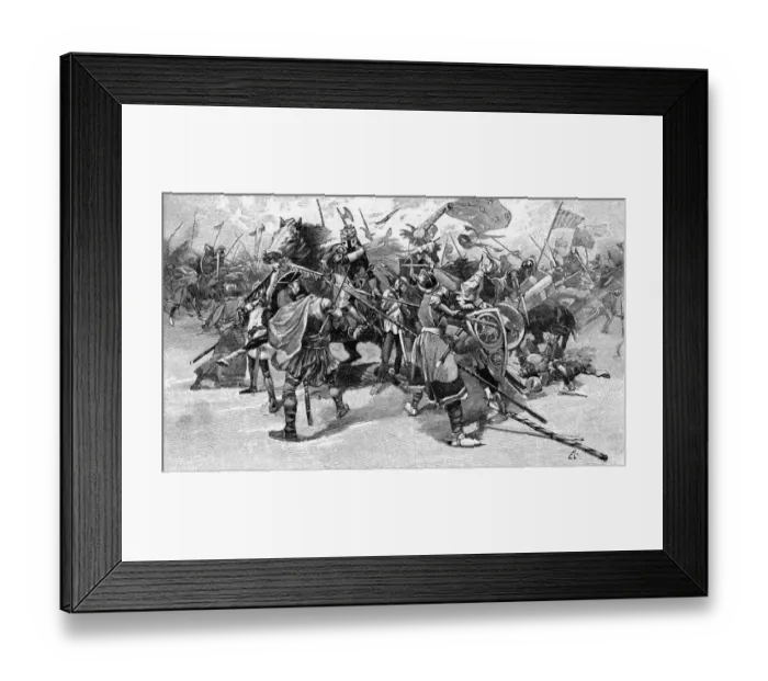 Framed Print : Battle of Bouvines, 1214 Framed Print : Battle of Bouvines, 1214
