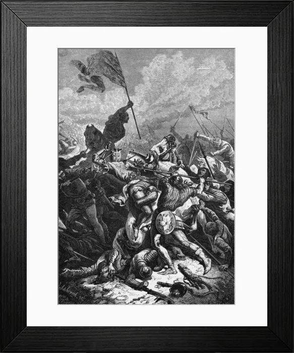 Framed Print : Battle of Bouvines, 1214 Framed Print : Battle of Bouvines, 1214