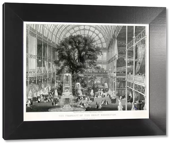 Interior of the Great Exhibition of 1851