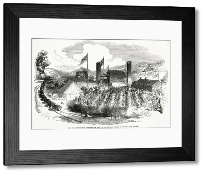 Framed Print : COAL / RHONDDA FETE Framed Print : COAL / RHONDDA FETE
