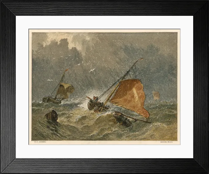 Framed Print : BOATS / STORM / SUNDAY@HOME Framed Print : BOATS / STORM / SUNDAY@HOME