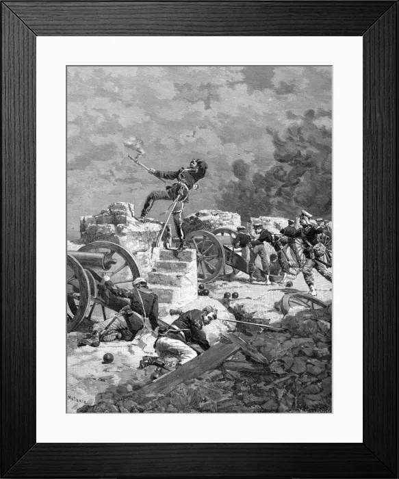 Framed Print : Austrians besiege Venice, 1849 Framed Print : Austrians besiege Venice, 1849
