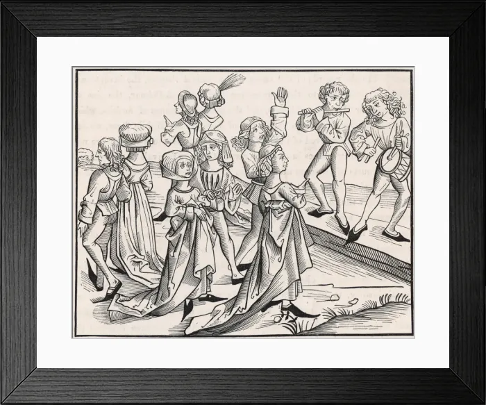 Framed Print : CHRISTMAS DANCERS Framed Print : CHRISTMAS DANCERS