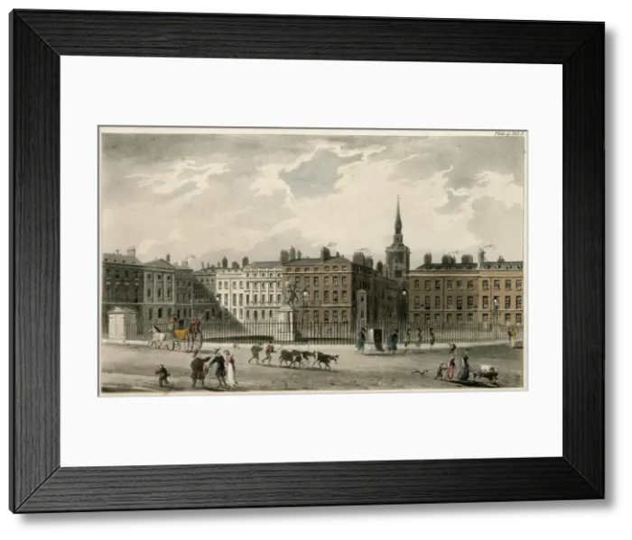Framed Print : ST JAMES SQUARE C1810 Framed Print : ST JAMES SQUARE C1810
