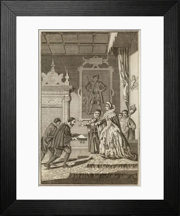Framed Print : ELIZ I & AMBASSADORS ELIZ I & AMBASSADORS Framed Print : ELIZ I & AMBASSADORS ELIZ I & AMBASSADORS