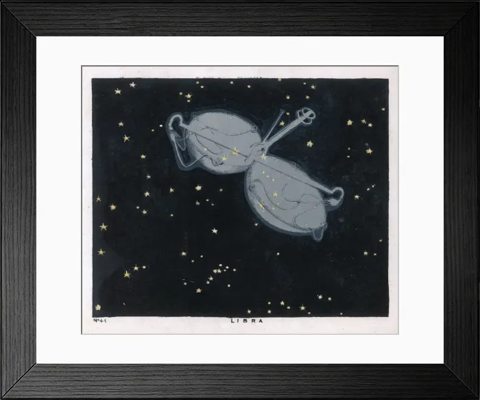 Framed Print : BLUNT / LIBRA / 44 / 1849 Framed Print : BLUNT / LIBRA / 44 / 1849