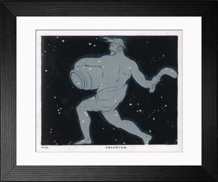 Framed Print : BLUNT / AQUARIUS / PLATE 48 Framed Print : BLUNT / AQUARIUS / PLATE 48