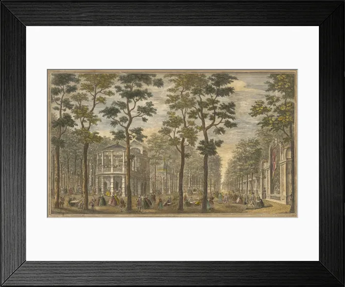 Framed Print : VAUXHALL GARDENS / 1750 Framed Print : VAUXHALL GARDENS / 1750