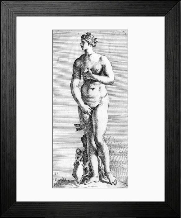 Framed Print : APHRODITE / ?FPB ENGRAVING Framed Print : APHRODITE / ?FPB ENGRAVING