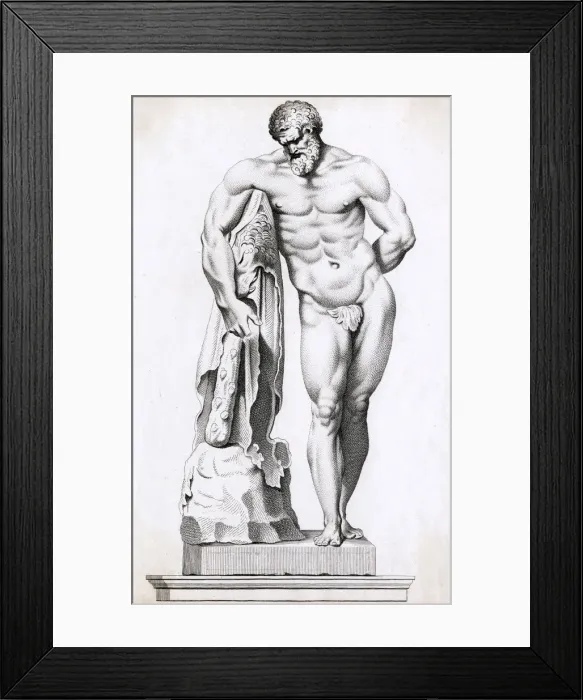 Framed Print : FARNESE HERCULES Framed Print : FARNESE HERCULES