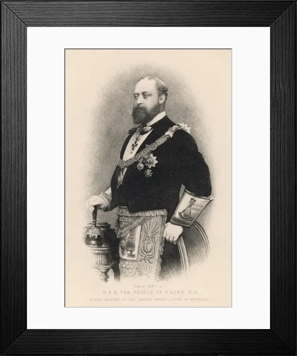 Framed Print : EDWARD VII, MASON Framed Print : EDWARD VII, MASON