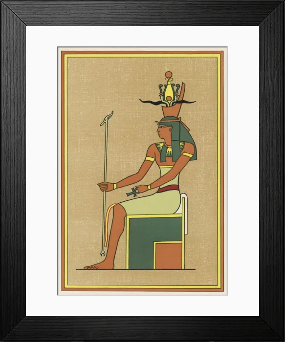 Framed Print : RELIGION / EGYPT / GEB Framed Print : RELIGION / EGYPT / GEB