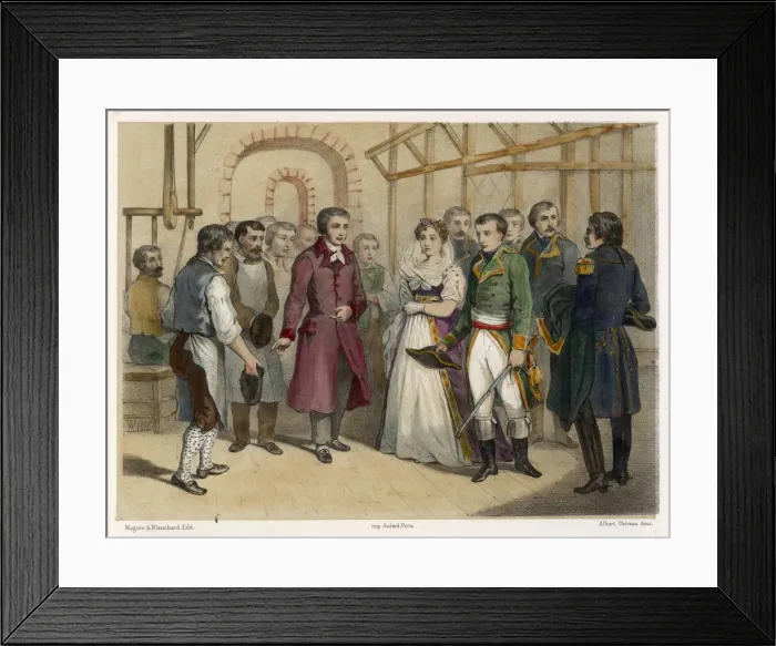 Framed Print : JOSEPH-MARIE JACQUARD Framed Print : JOSEPH-MARIE JACQUARD