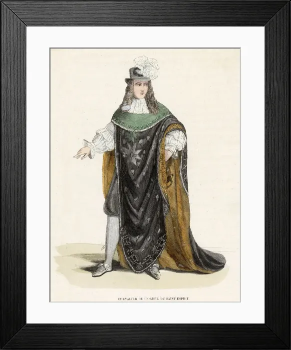 Framed Print : ORDER OF SAINT-ESPRIT Framed Print : ORDER OF SAINT-ESPRIT