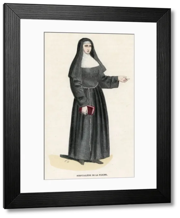 Framed Print : SISTER OF LA FLECHE Framed Print : SISTER OF LA FLECHE