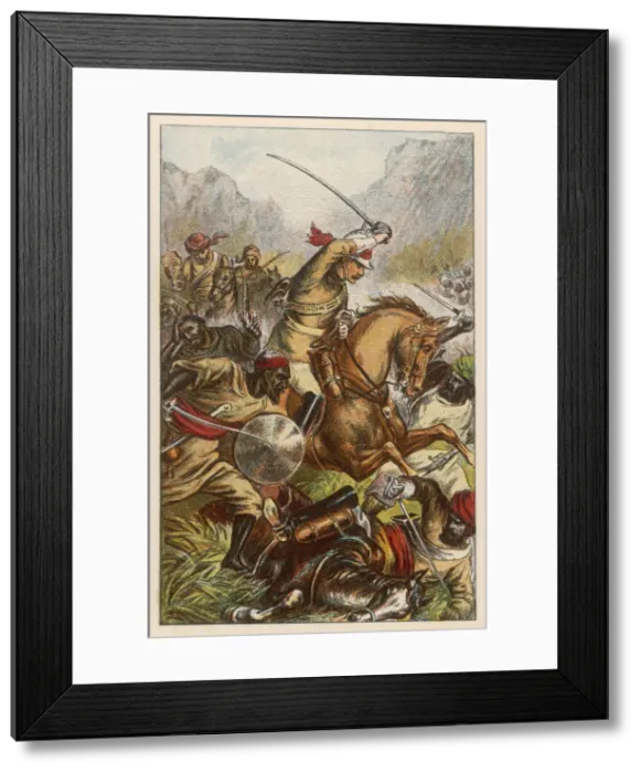 Framed Print : BATTLE OF FUTTEHABAD Framed Print : BATTLE OF FUTTEHABAD
