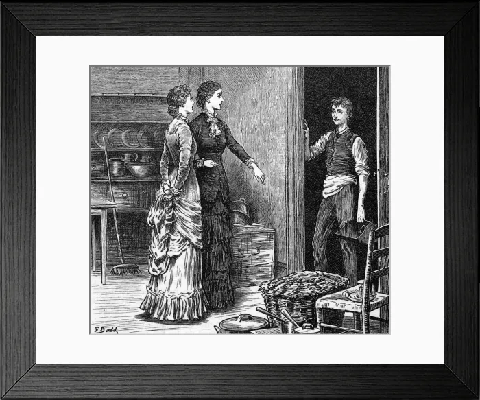 Framed Print : SERVANTS / HOUSE BOY Framed Print : SERVANTS / HOUSE BOY