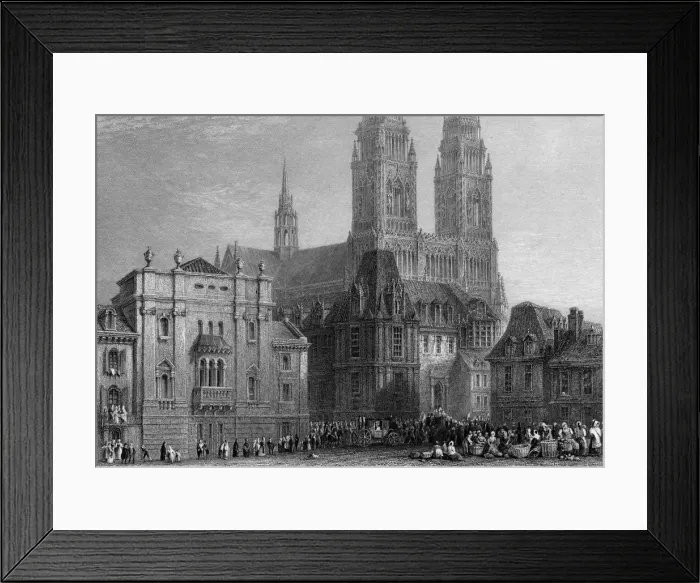 Framed Print : FRANCE / ORLEANS Framed Print : FRANCE / ORLEANS