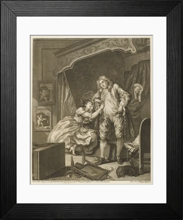 Framed Print : HOGARTH BEFORE AFTER Framed Print : HOGARTH BEFORE AFTER