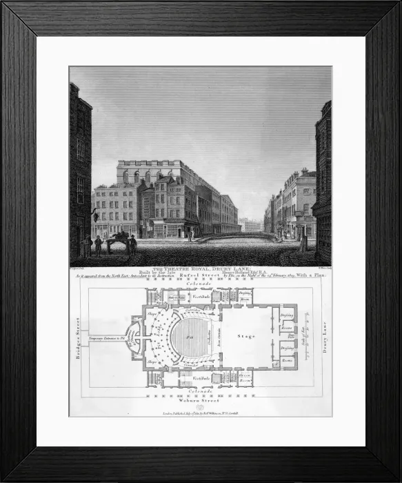 Framed Print : THEATRE / BUILDINGS / DRURY Framed Print : THEATRE / BUILDINGS / DRURY