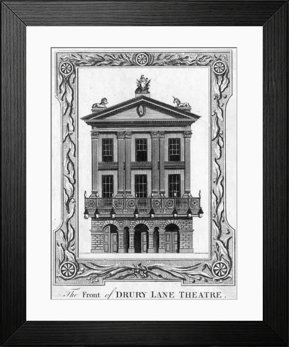 Framed Print : THEATRE / BUILDINGS / DRURY Framed Print : THEATRE / BUILDINGS / DRURY