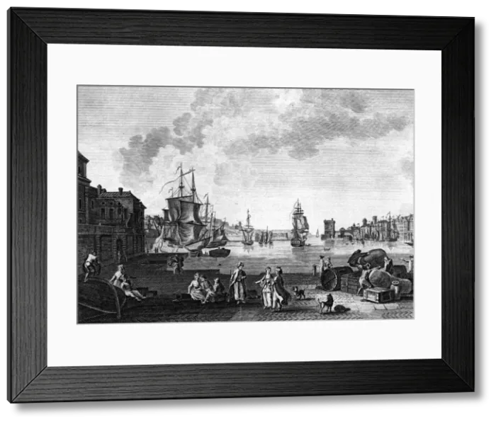Framed Print : MARSEILLE / PORT 1770 Framed Print : MARSEILLE / PORT 1770