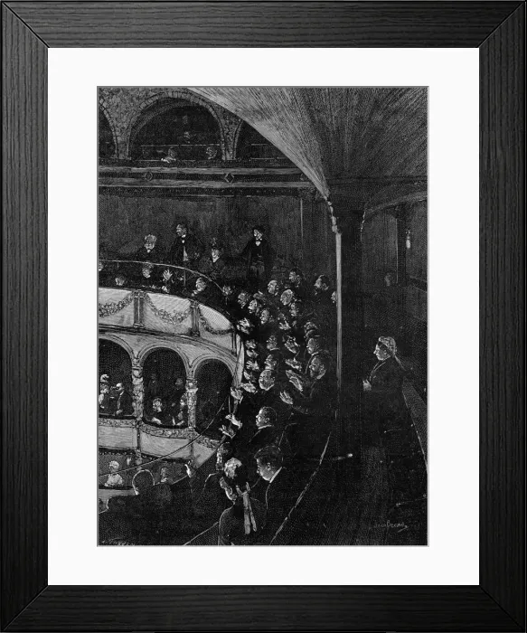 Framed Print : FRENCH CLAQUE Framed Print : FRENCH CLAQUE