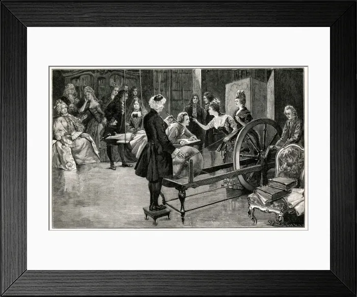 Framed Print : NOLLET EXPERIMENT 7 Framed Print : NOLLET EXPERIMENT 7