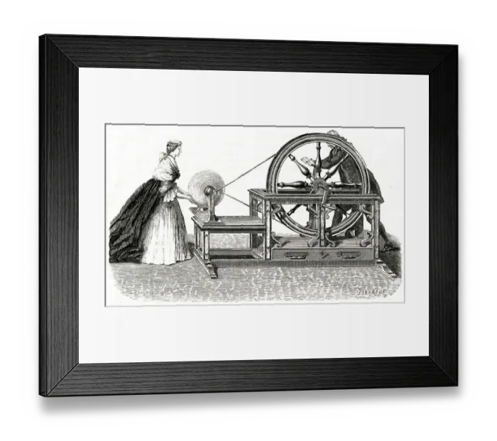 Framed Print : NOLLET MACHINE Framed Print : NOLLET MACHINE