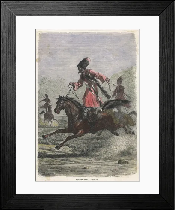 Framed Print : DJIGHITOFFKA COSSACKS Framed Print : DJIGHITOFFKA COSSACKS