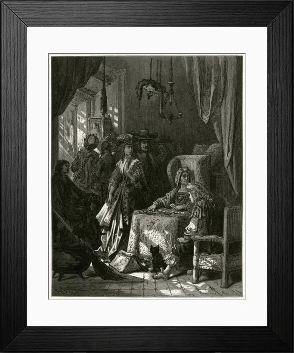 Framed Print : FORTUNE TELLER Framed Print : FORTUNE TELLER