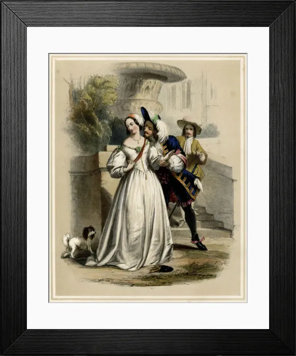 Framed Print : CHARLES I AMOROUS MOOD Framed Print : CHARLES I AMOROUS MOOD