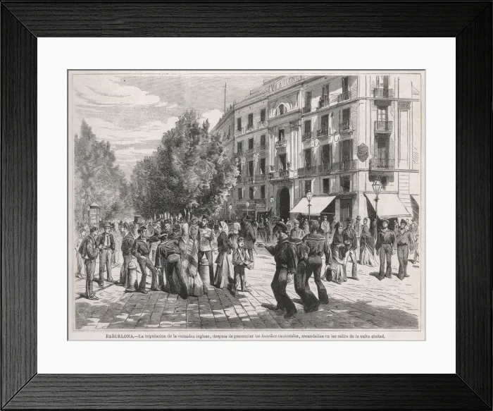 Framed Print : DRUNKEN BRITISH SAILORS Framed Print : DRUNKEN BRITISH SAILORS