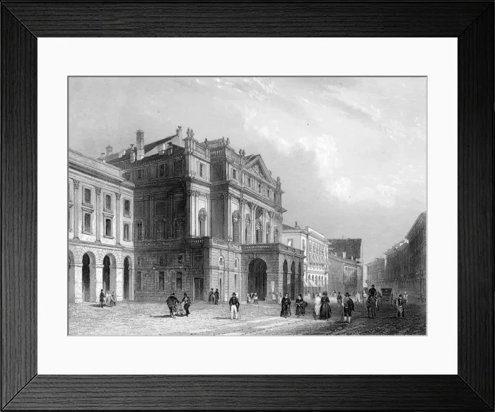 Framed Print : ITALY  /  LA SCALA MILAN