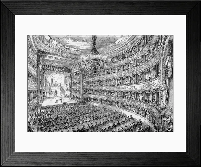 Framed Print : ITALY / LA SCALA MILAN Framed Print : ITALY / LA SCALA MILAN