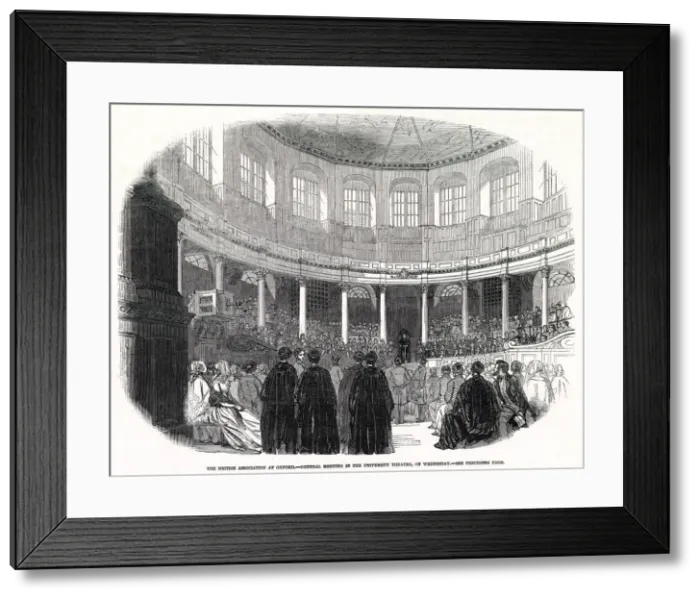 Framed Print : British Association, Oxford Framed Print : British Association, Oxford