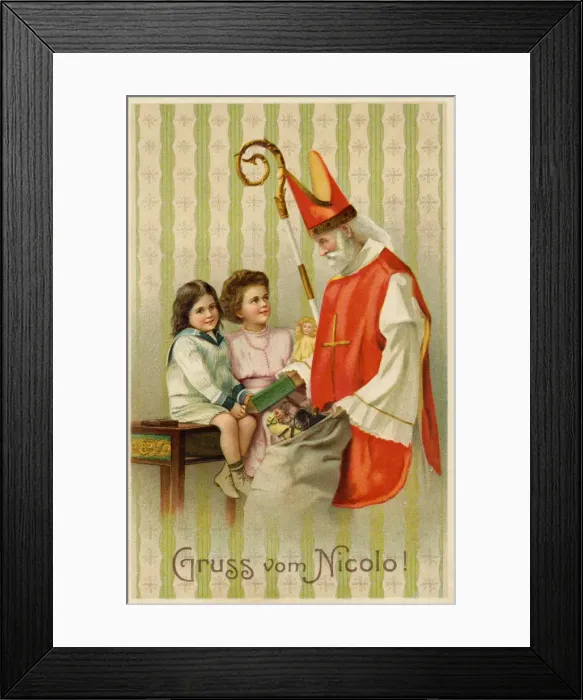 Framed Print : German Santa Framed Print : German Santa