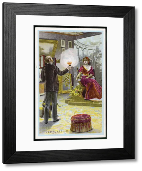 Framed Print : USING MAGNESIUM FLASH Framed Print : USING MAGNESIUM FLASH