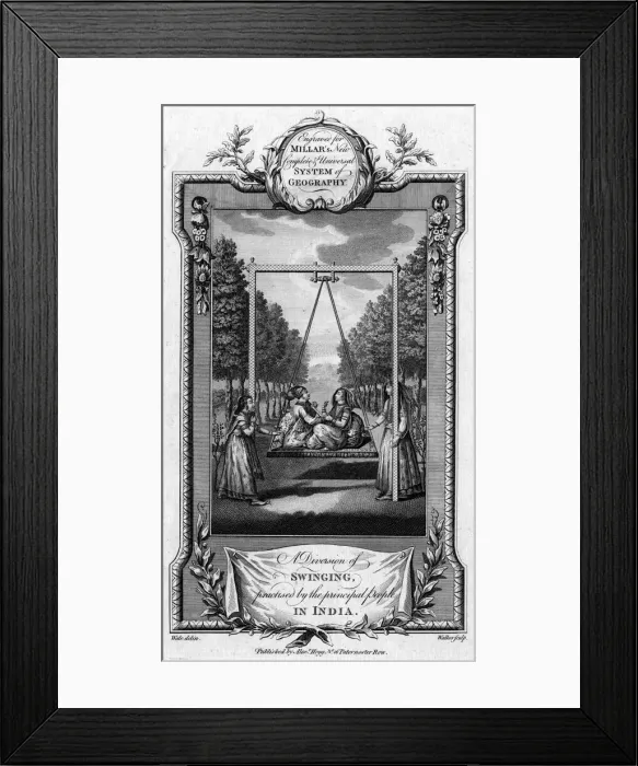 Framed Print : SWINGING INDIANS