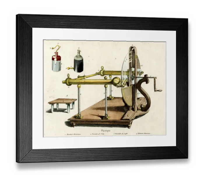 Framed Print : RAMSDENS MACHINE Framed Print : RAMSDENS MACHINE