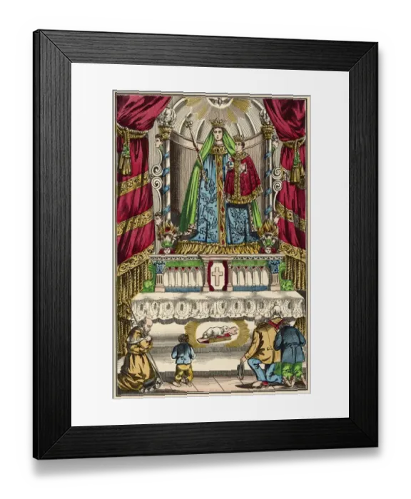 Framed Print : PILGRIMS AT LIESSE Framed Print : PILGRIMS AT LIESSE