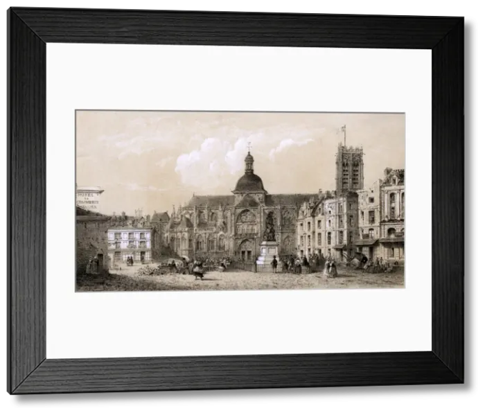 Framed Print : FRANCE / DIEPPE Framed Print : FRANCE / DIEPPE