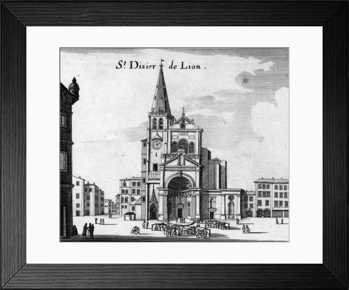 Framed Print : FRANCE / LYON / ST DIDIER Framed Print : FRANCE / LYON / ST DIDIER