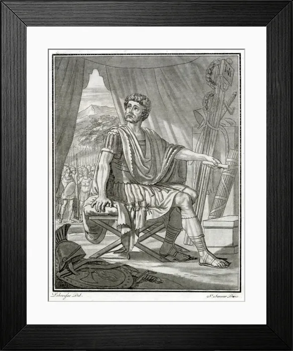 Framed Print : ROMAN MILITARY TRIBUNE Framed Print : ROMAN MILITARY TRIBUNE
