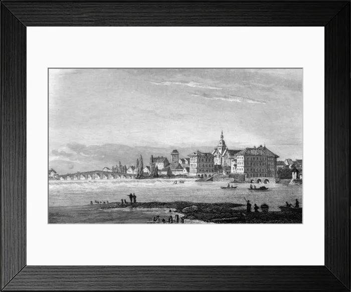 Framed Print : FRANCE / GRAY Framed Print : FRANCE / GRAY