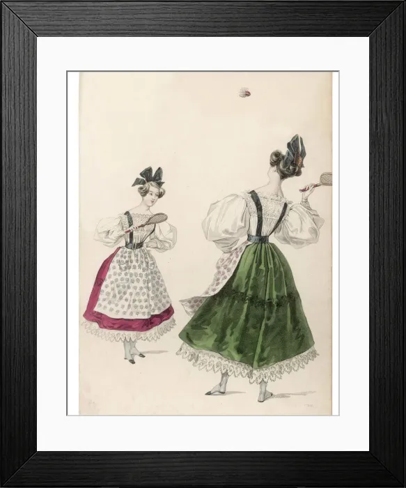 Framed Print : Battledore and Shuttle Framed Print : Battledore and Shuttle
