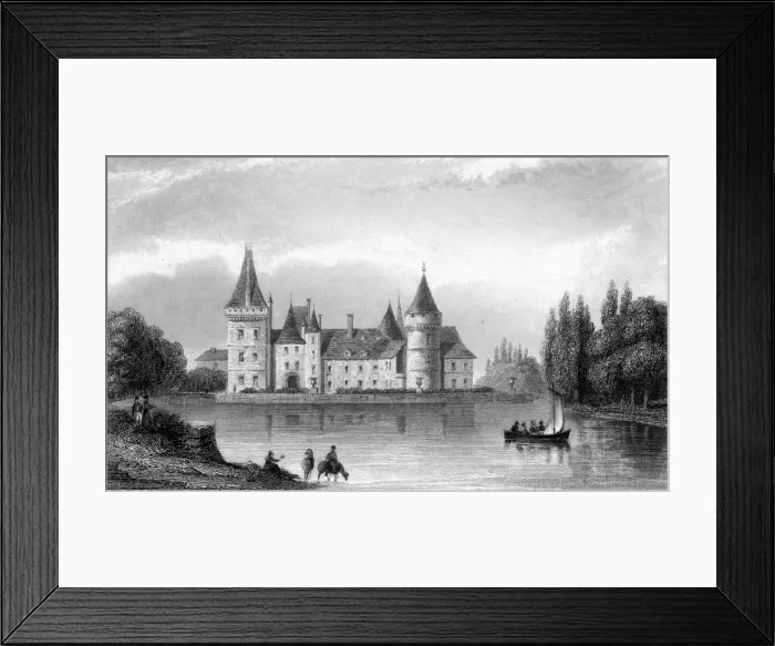 Framed Print : FRANCE / MAINTENON Framed Print : FRANCE / MAINTENON