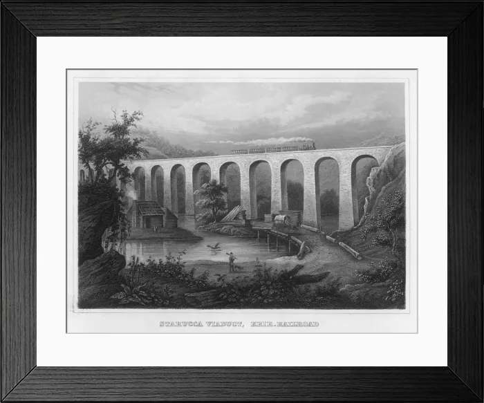 Framed Print : STARUCCA VIADUCT, USA Framed Print : STARUCCA VIADUCT, USA
